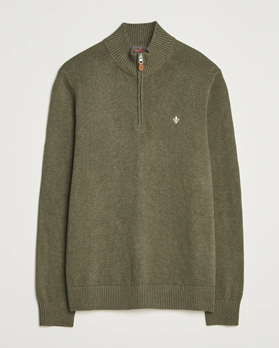 Morris Darmon Half Zip Olive – Grön
