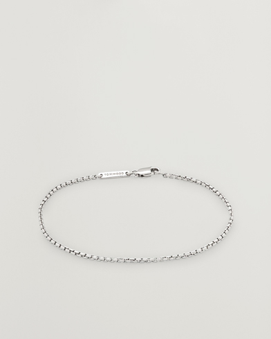 Tom Wood Lee Bracelet Slim Silver – Silver