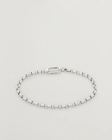 Tom Wood Lee Bracelet Thick Silver – Silver