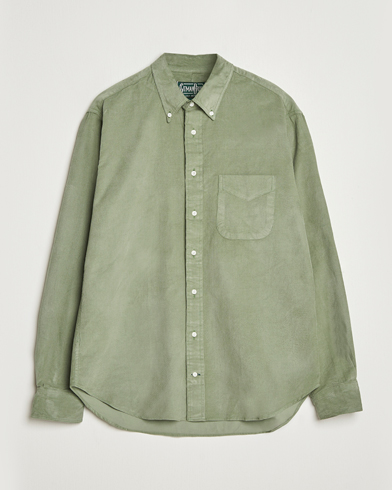 Herr | Gitman Vintage | Gitman Vintage Corduroy Button Down Shirt Sage