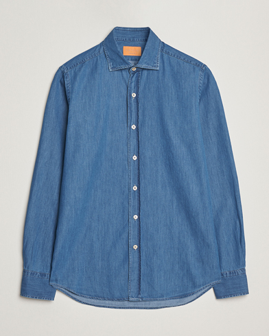 Herr | Grigio | Grigio Denim Shirt Indigo