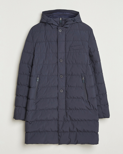 Herno Waterproof Down Coat Navy, Herr, Dunjacka, Blå, Storlek 52