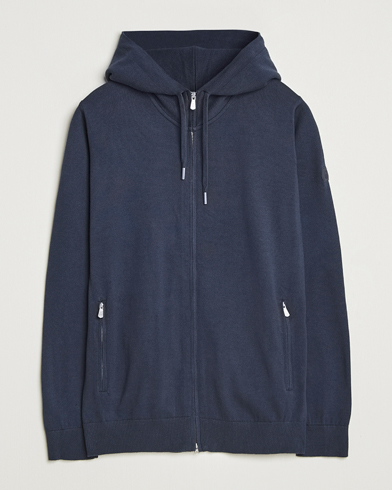 Sail Racing Bowman Knitted Full Zip Hoodie Navy – Blå