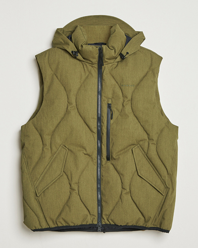 Oakley Baldface Puffer Vest Army Green – Svart