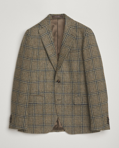 Oscar Jacobson Fogerty Moon Tweed Blazer Green – Grön