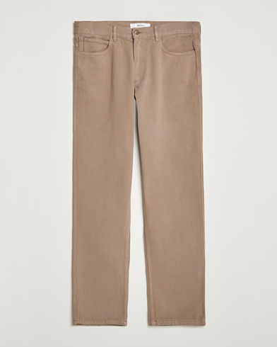 Palmes Coarse 5-Pocket Trousers Fossil – Beige