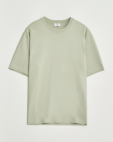 Filippa K Heavy Cotton Crew Neck T-Shirt Faded Green Grey – Grå