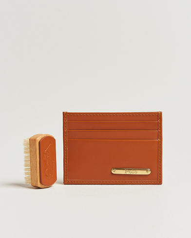 Polo Ralph Lauren Bridle Leather Card Case Tan – Beige