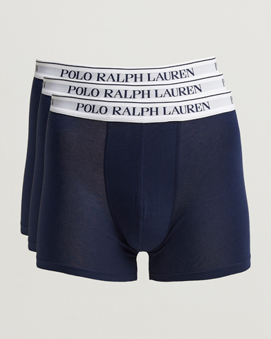 Polo Ralph Lauren 3-Pack Boxer Brief Navy – Blå