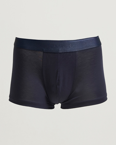 Sunspel Tencel Stretch Trunk Navy – Blå