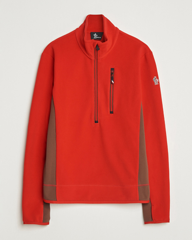 Moncler Grenoble Performance Zip Sweater Racing Red – Röd