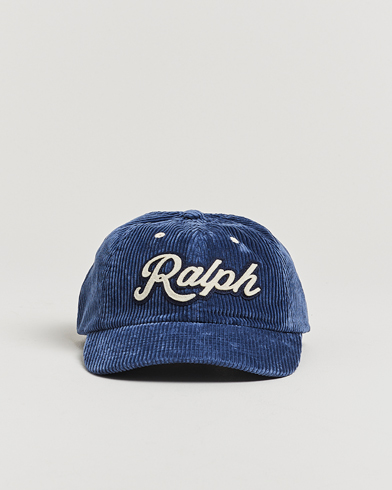 Herr | Polo Ralph Lauren | Polo Ralph Lauren Retro Corduroy Cap Boston Navy