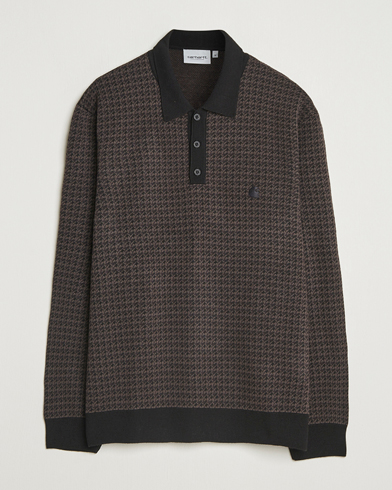 Herr | Carhartt WIP | Carhartt WIP Lowis Houndstooth Polo Vitola Heater