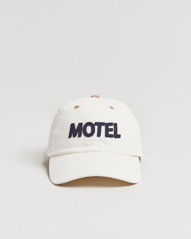 Drake's Motel Felt Baseball Cap Ecru – Vit