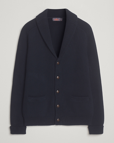 Morris Brayden Shawl Cardigan Navy – Blå