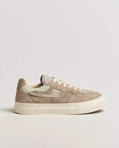 Stepney Workers Club Pearl S-Strike Suede Sneaker Raw Taupe – Vit