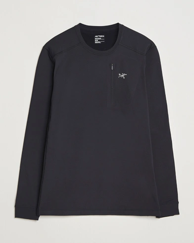 Arc'teryx Rho Baselayer Crew Neck Black – Svart