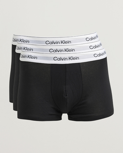 Calvin Klein 3-Pack Icon Cotton Stretch Black – Svart