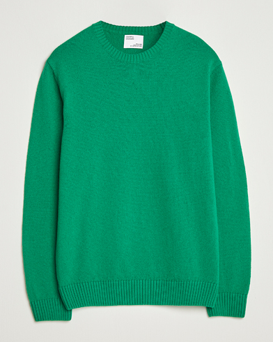 Colorful Standard Classic Merino Wool Crew Neck Kelly Green – Grön
