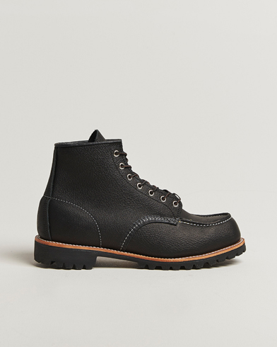 Red Wing Shoes Roughneck Boot Black Oil Slick Leather – Svart