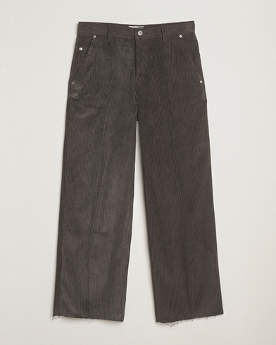 AMI Corduroy Trousers Anthracite – Grå