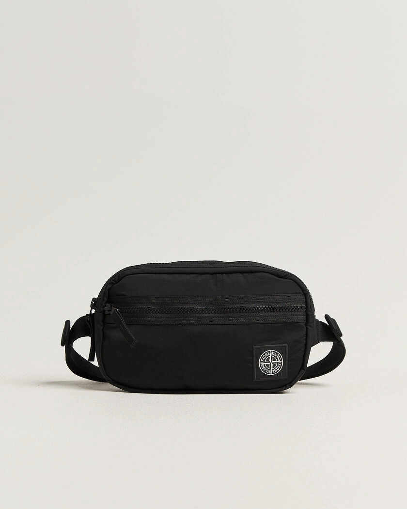 Stone Island Nylon Metal Waist Pouch Black – Svart