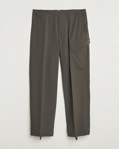 Herr | Stone Island | Stone Island Stellina Nylon Stretch Cargo Joggers Lead Grey