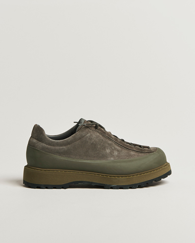 Stone Island Low Top Suede Sneakers Military Green – Grön
