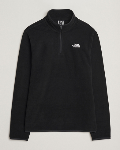 The North Face Glacier Fleece 1/4 Zip Black – Svart