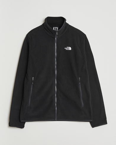 The North Face Glacier Fleece Full Zip Black – Svart