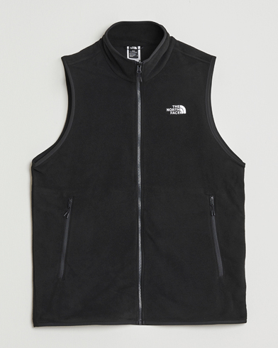 The North Face Glacier Fleece Vest Black – Svart