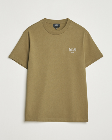 A.P.C. Rue Madame T-Shirt Khaki Green – Grön