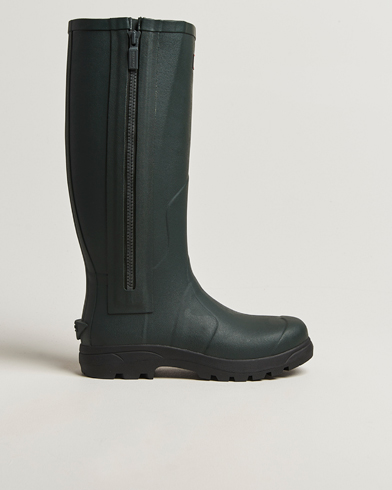 Hunter Boots Balmoral Full Zip Boot Dark Olive – Grön