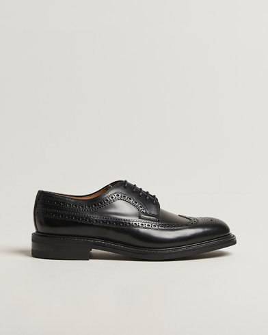Loake Shoemakers Sovereign Longwing Derby Black – Svart
