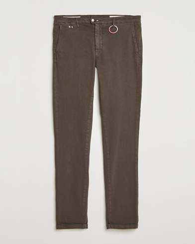 Tramarossa Luis Superstrech Cotton Chino Brown – Grön