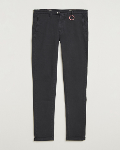 Tramarossa Luis Superstrech Cotton Chino Black – Svart