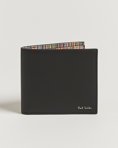 Paul Smith Paul SmithSignature Stripe BillfoldBlack – Svart