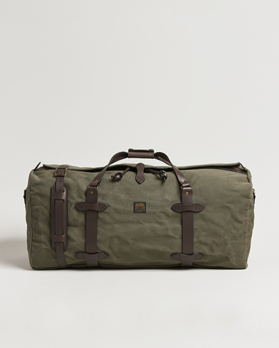 Filson Rugged Twill Duffle Large Otter Green – Grön