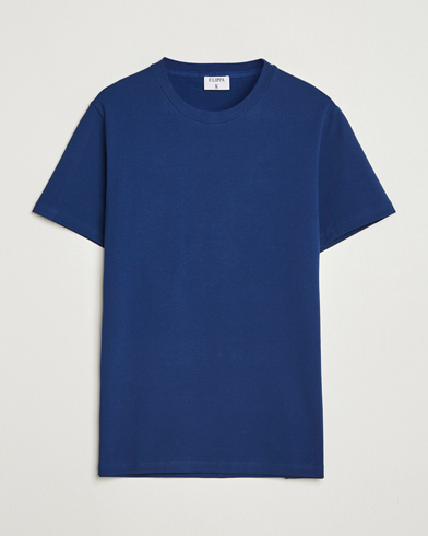Filippa K Soft Lycra T-Shirt Royal Navy – Blå