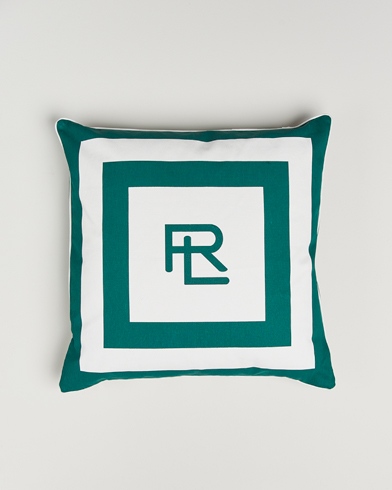 Ralph Lauren Home Holton Throw Pillow Green/White – Grön