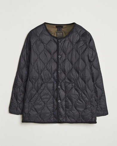 Herr | TAION | TAION Military Crew Neck Down Jacket Black