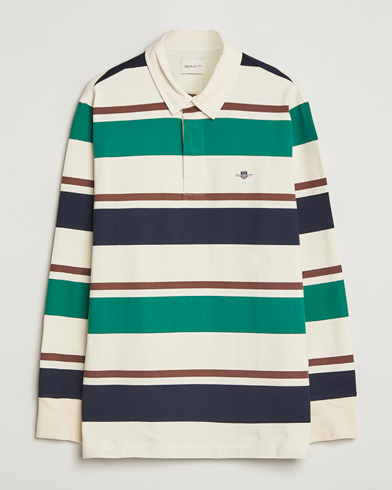 Gant Striped Heavy Rugger Cream Multi – Flerfärgad