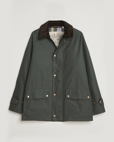GANT Waxed Barn Jacket Woody Green – Grön
