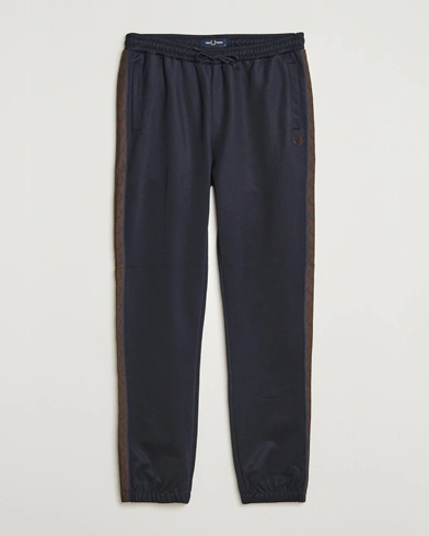 Fred Perry Taped Track Pants Navy – Blå