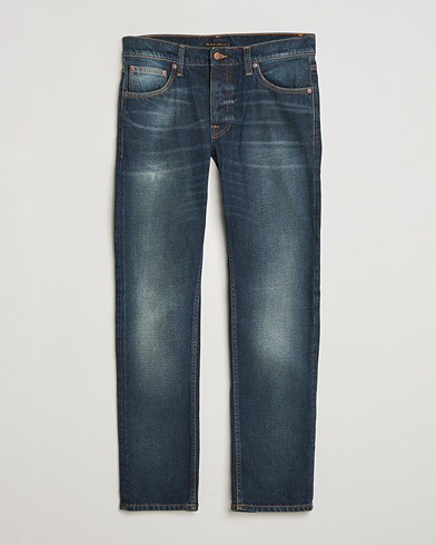 Nudie Jeans Solid Ollie Jeans Lost Light – Blå