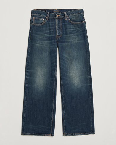 Nudie Jeans Loud Larry Jeans Dirt Wash – Blå