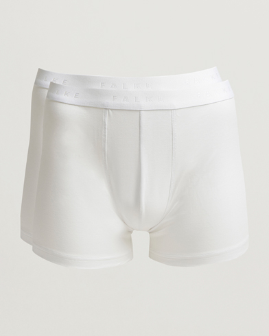 Falke 2-Pack Cotton Boxer Briefs White – Vit