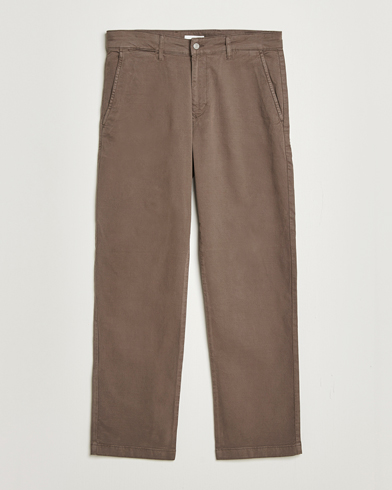 NN07 Aden Regular Fit Chinos Mable Husk – Grön