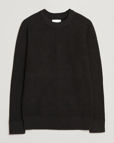 NN07 Jacobo Cotton Knitted Sweater Dusky Port – Brun