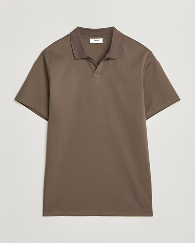 NN07 Paul Mercerized Polo Mable Husk – Grön